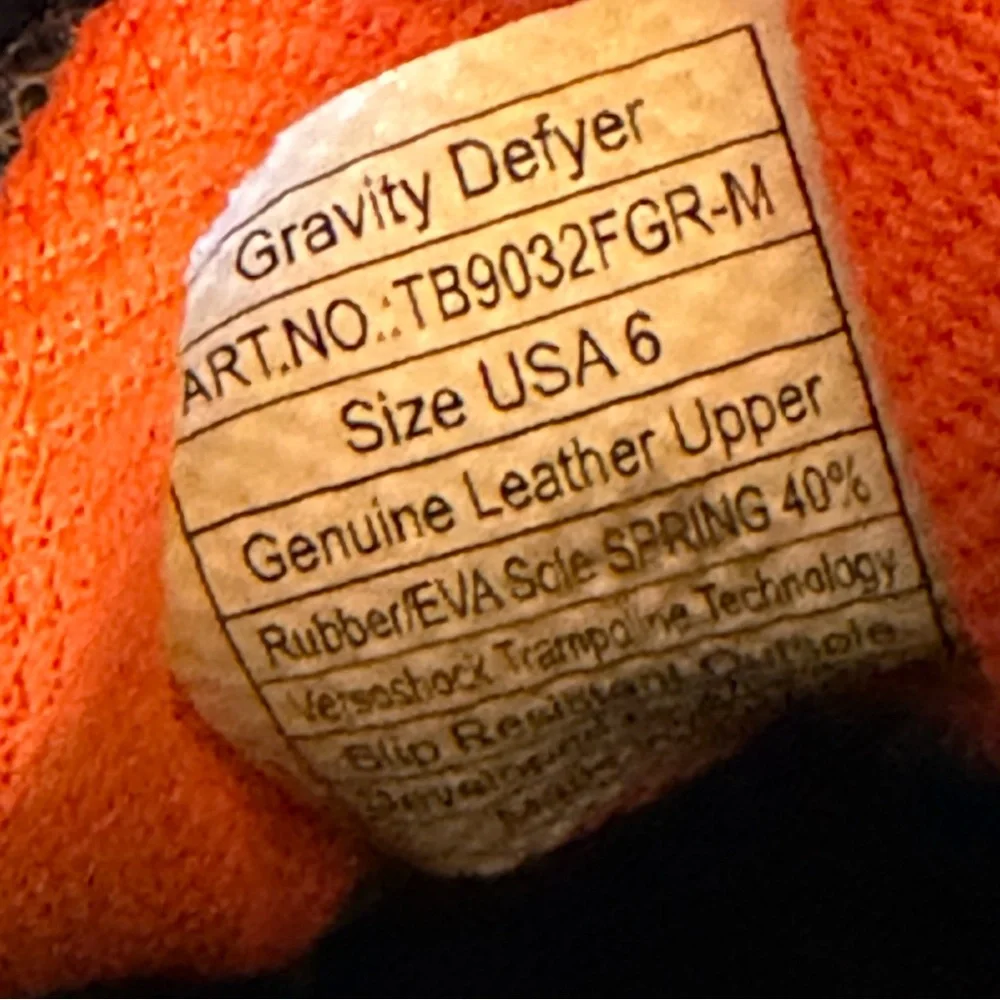 Gravity Defyer (G-Defy) Radius Hiking Shoes Waterproof - Picture 11 of 11